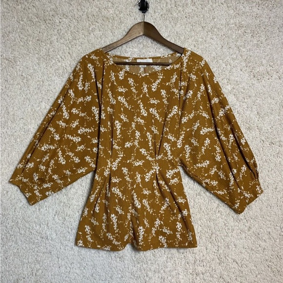 Anthropologie Amber Dolman Sleeve Blouse with Tie Waist - Picture 5 of 12